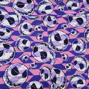 Disney Lularoe Leggings TC2 Jack Skellington NBC